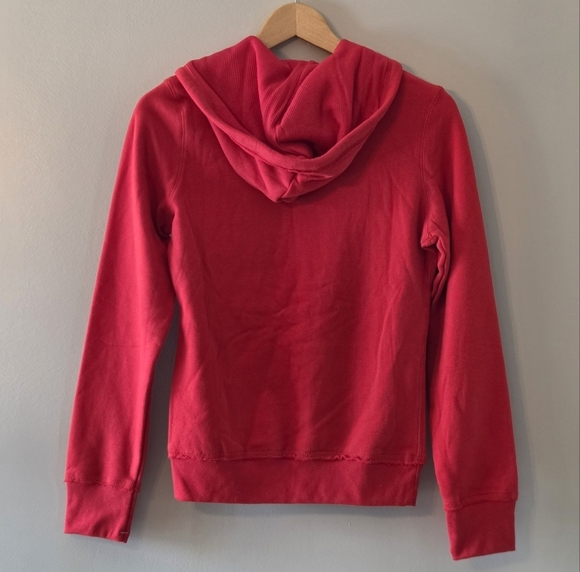 Aeropostale Y2K New With Tag Women's Casual Hoodie Sweater Red Size Medium - Picture 9 of 13